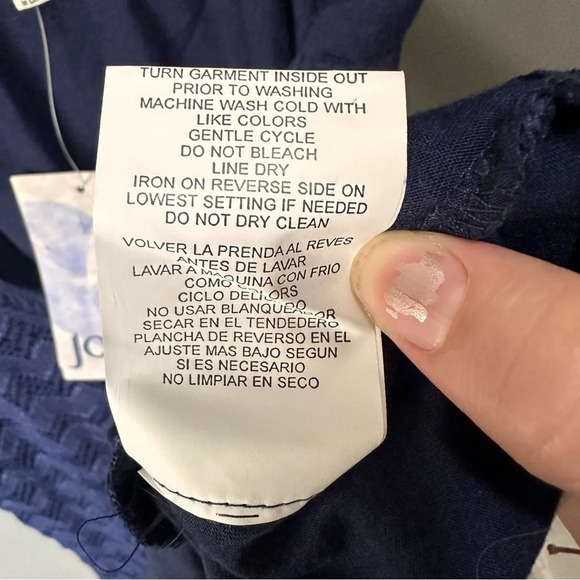 Jolt Tank. Navy Blue. NWT. XL - Picture 8 of 8